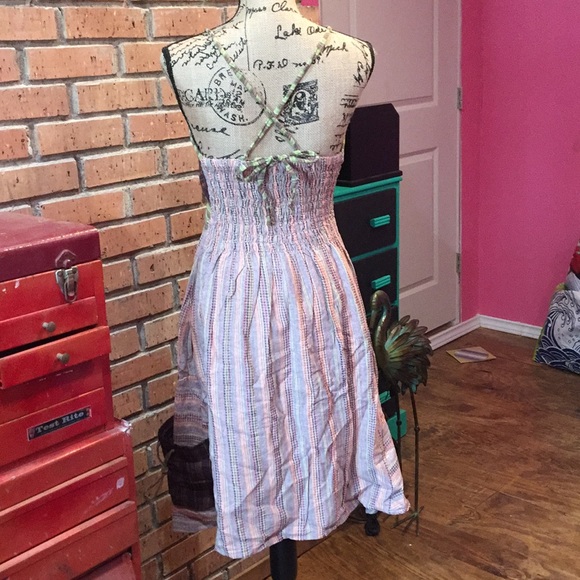 Boho hippie halter dress Rising International - Picture 7 of 8